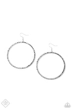 Load image into Gallery viewer, Earring: &quot;Wide Curves Ahead&quot; -Silver
