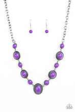 Load image into Gallery viewer, Voyager Vibes - Purple Necklace
