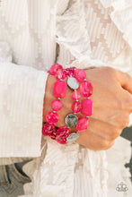 Load image into Gallery viewer, Oceanside Bliss - Pink Bracelet
