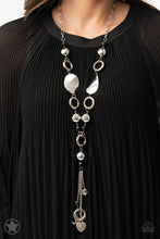 Load image into Gallery viewer, Total Eclipse of the Heart - Silver Necklace
