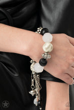 Load image into Gallery viewer, Lights! Camera! Action! Bracelet - Black - Silver - White
