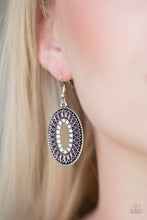 Load image into Gallery viewer, Fishing For Fabulous - Purple Earrings
