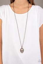 Load image into Gallery viewer, Court Couture - Brass Necklace
