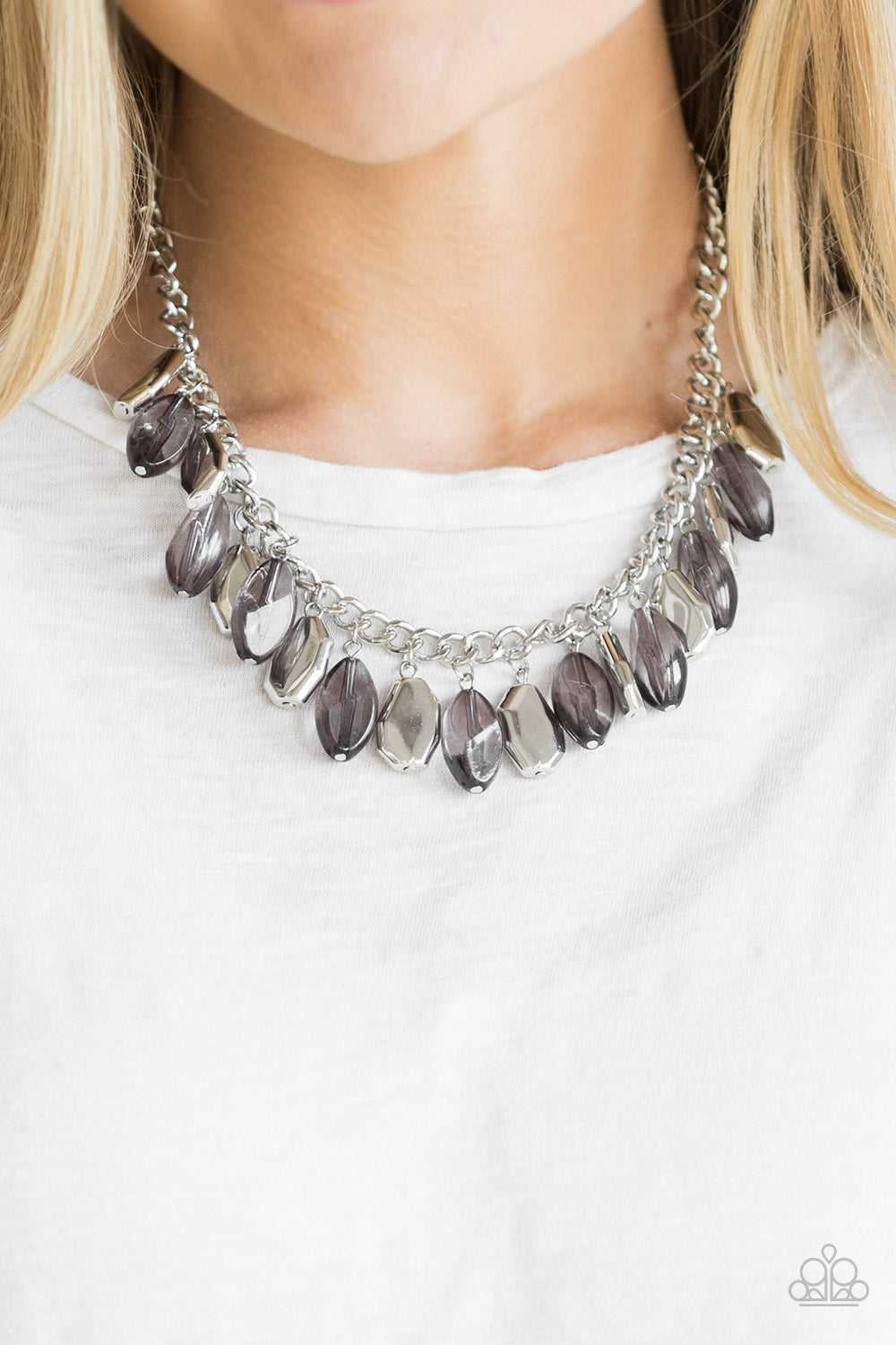 Fringe Fabulous – Silver Necklace