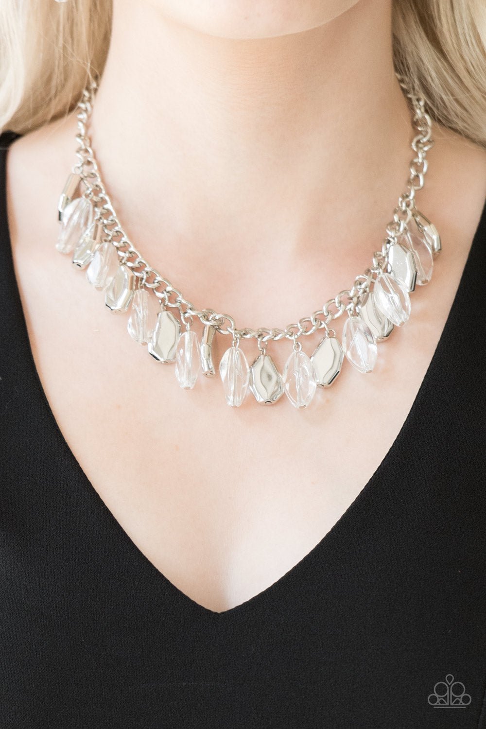 Fringe Fabulous – White Necklace