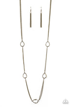 Load image into Gallery viewer, Teardrop Timelessness - Brass Necklace
