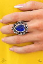 Load image into Gallery viewer, Ring: &quot;Iridescently Icy&quot; - Blue
