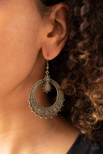 Load image into Gallery viewer, Solar Orbit Earrings - Brass
