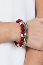 Load image into Gallery viewer, Tour de Tourist - Red Bracelet
