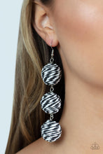 Load image into Gallery viewer, Laguna Lanterns - Black Earrings
