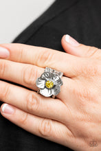 Load image into Gallery viewer, Ring:  Prismatically Petunia - Yellow
