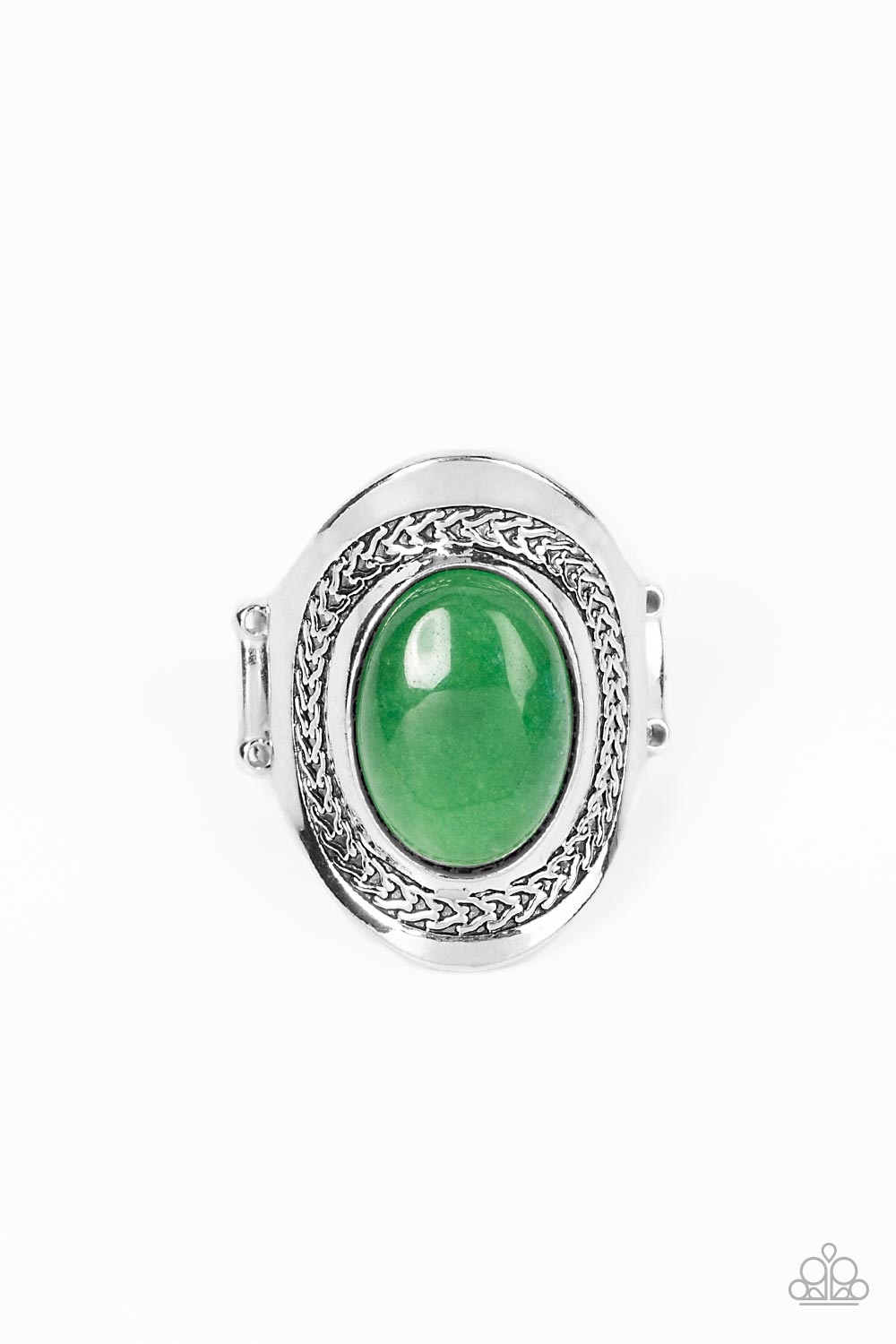 Ring:  Rockable Refinement - Green