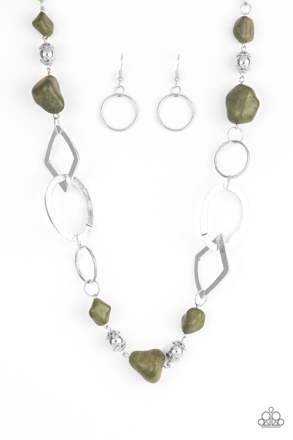 That's TERRA-ific! - Green Necklace