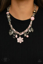 Load image into Gallery viewer, Charmed, I Am Sure - Pink Necklace
