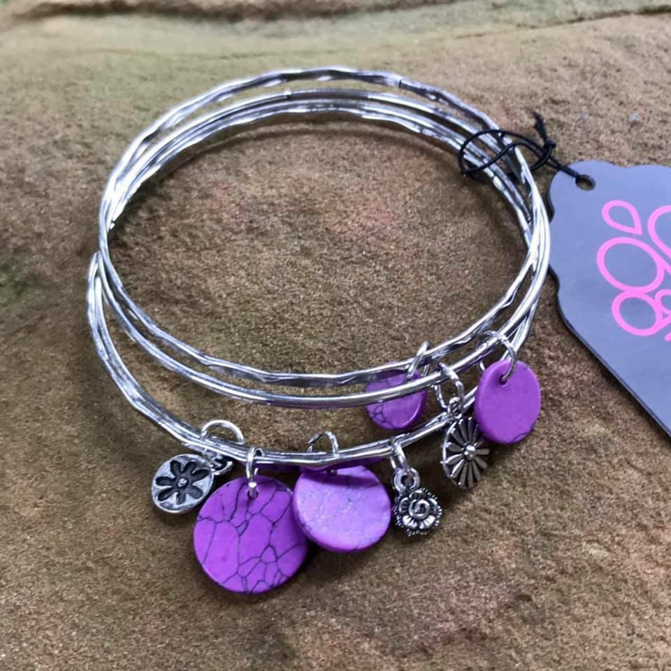 Prairie Plains Purple Bracelet