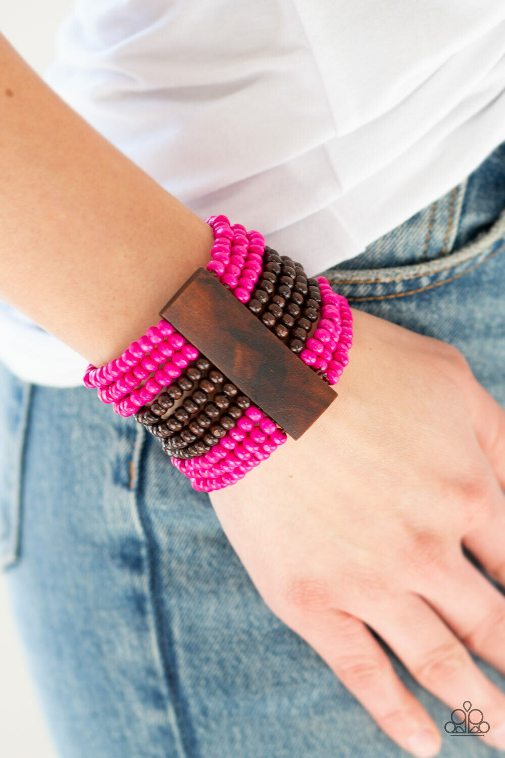 JAMAICAN Me Jam – Pink Bracelet