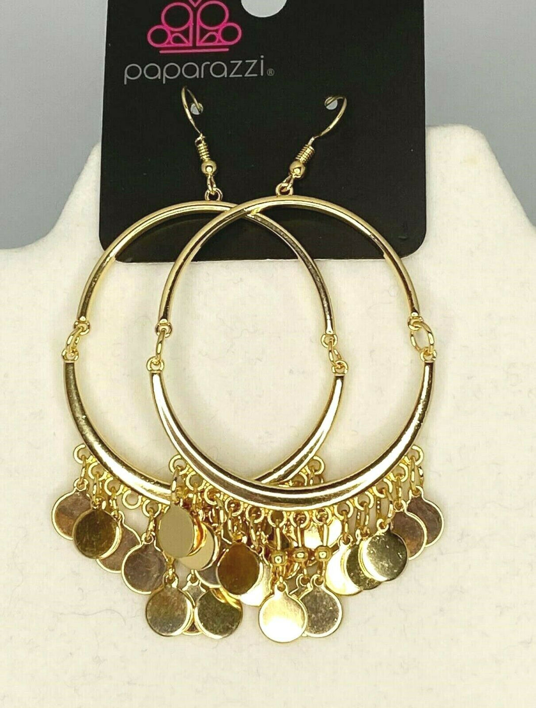 Speed of SPOTLIGHT Gold Earrings