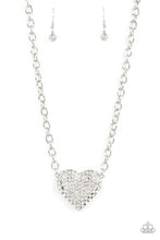 Load image into Gallery viewer, Heartbreakingly Blingy - White Necklace
