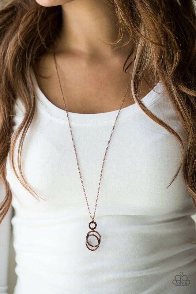 Timeless Trio - Copper Necklace