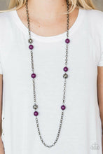 Load image into Gallery viewer, Fashion Fad Necklace - Purple
