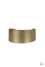 Load image into Gallery viewer, Texture Trailblazer - Brass Bracelet
