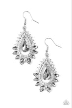 Load image into Gallery viewer, Boss Brilliance - White Earrings
