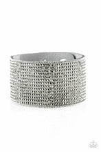 Load image into Gallery viewer, Glitter Gossip - Silver Bracelet
