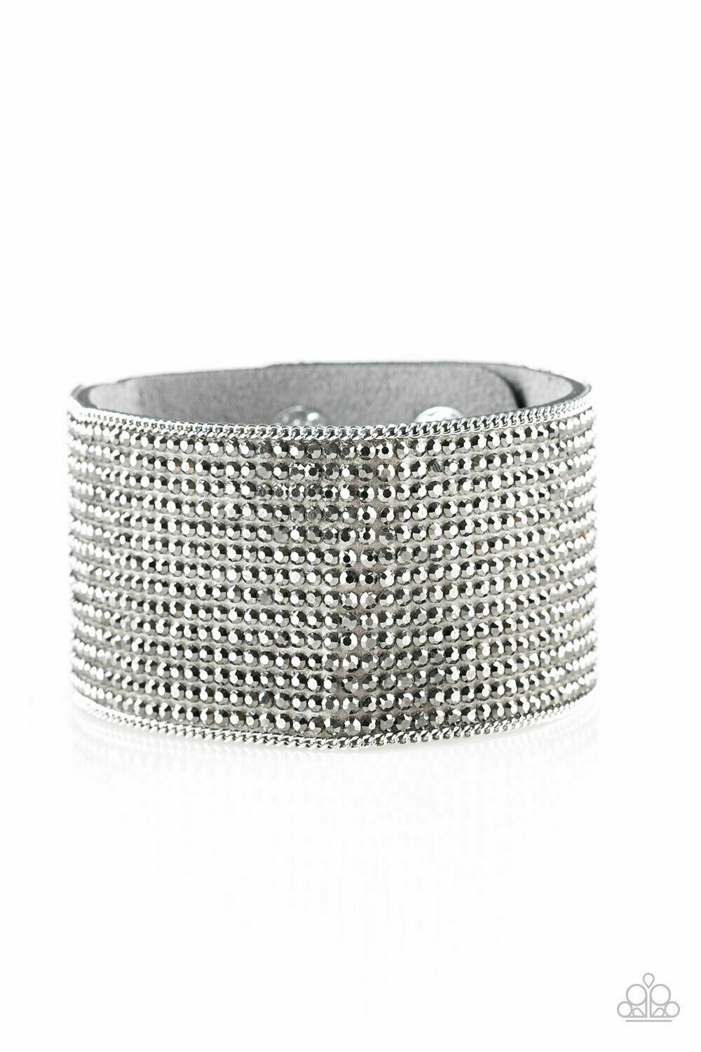 Glitter Gossip - Silver Bracelet