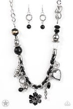 Load image into Gallery viewer, Charmed, I Am Sure - Black Necklace
