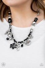 Load image into Gallery viewer, Charmed, I Am Sure - Black Necklace
