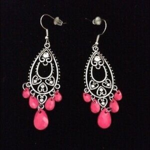 Fashion Flirt Pink Fashion Fixt Earrings