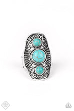 Load image into Gallery viewer, Ring: &quot;Stone Oracle&quot; - Blue
