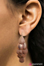 Load image into Gallery viewer, Chime Time Copper Earrings
