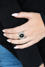 Load image into Gallery viewer, Ring:  Glittering Go-Getter - Black
