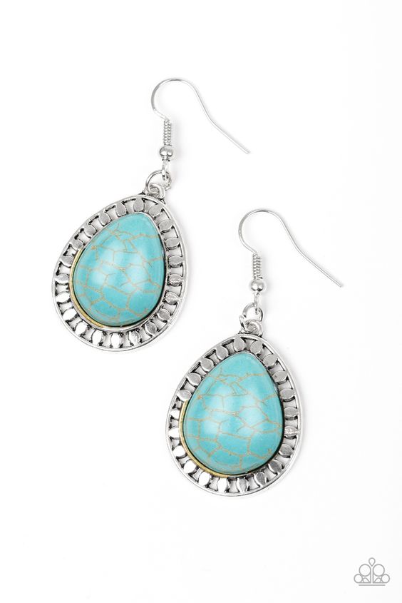 Sahara Serenity Blue Earring