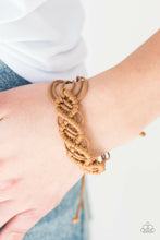 Load image into Gallery viewer, Boondocks and Bonfires Brown Urban Bracelet
