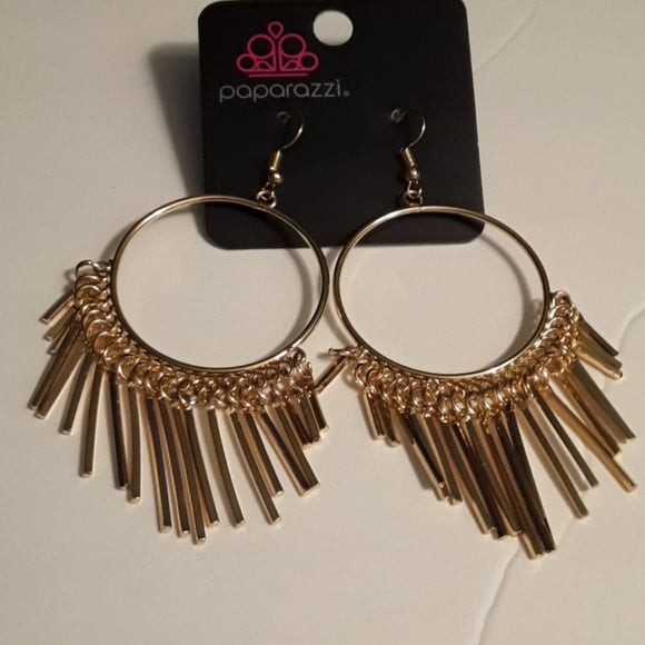 SOL Food Gold Earrings