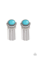 Load image into Gallery viewer, Monsoon Season - Blue Earrings
