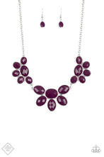 Load image into Gallery viewer, Necklace: &quot;Flair Affair&quot; Purple Necklace
