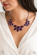 Load image into Gallery viewer, Necklace: &quot;Flair Affair&quot; Purple Necklace
