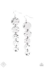 Load image into Gallery viewer, Earring: &quot;Rippling Resplendence&quot; Silver Earrings
