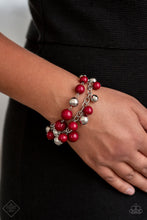 Load image into Gallery viewer, Bracelet: &quot;Party Posh&quot; Red Bracelet
