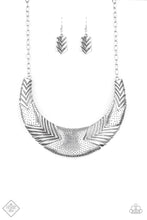 Load image into Gallery viewer, Necklace: &quot;Geographic Goddess&quot; Silver Necklace
