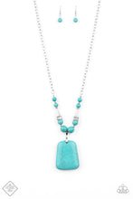 Load image into Gallery viewer, Necklace: &quot;Sandstone Oasis&quot; Blue Necklace
