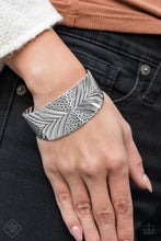 Load image into Gallery viewer, Bracelet: &quot;Geo Guru&quot; Silver Bracelet
