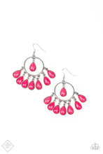 Load image into Gallery viewer, Earring: &quot;Flirty Flamboyance&quot; - Pink
