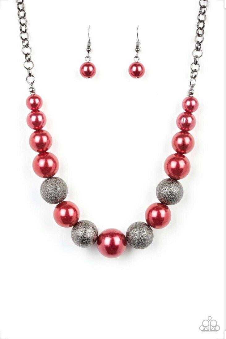 Color Me CEO Red Necklace