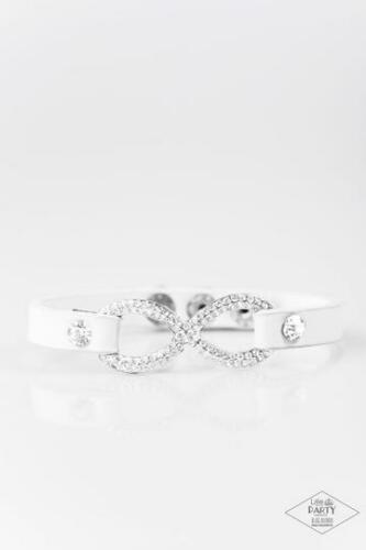 Innocent Till Proven GLITZY! - White Infinity Bracelet