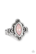 Load image into Gallery viewer, Ring:  Glass Half-COLORFUL - Pink
