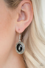 Load image into Gallery viewer, East Side Etiquette Black Earrings
